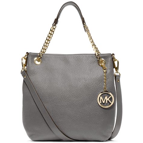 michael kors riely pearl grey|Amazon.com: Michael Kors Grey Handbags.